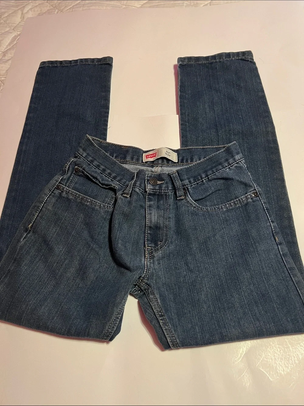 Levi's Men's Dark Indigo Slim 511 Jeans Size 28x28